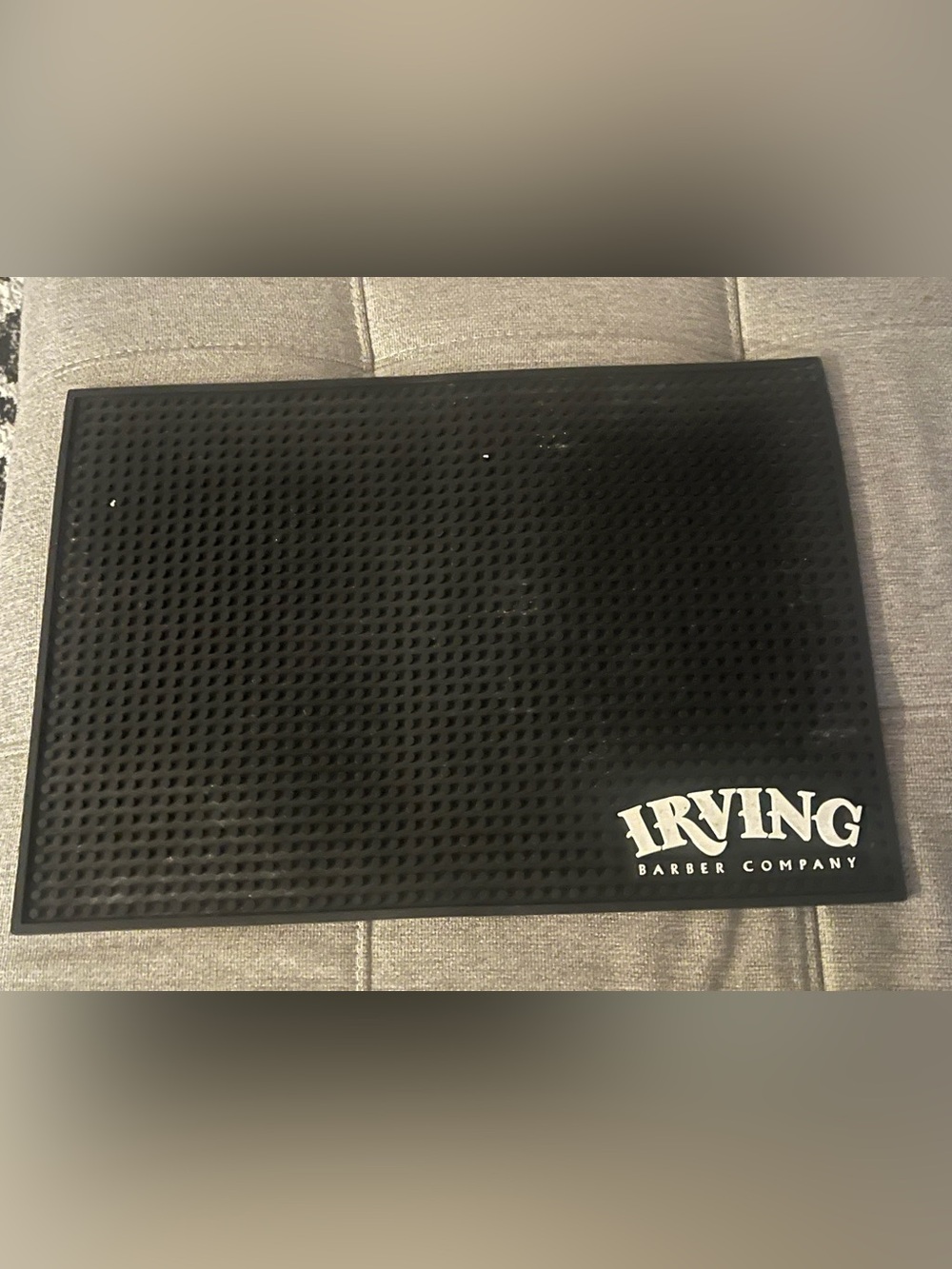 Irving Barber Company Work Station Mat